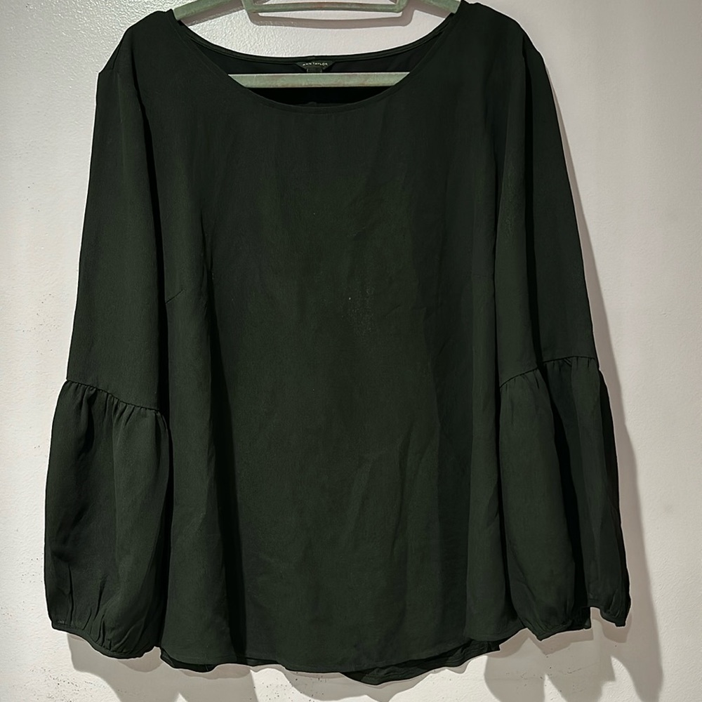 Ann Taylor Black Blouse